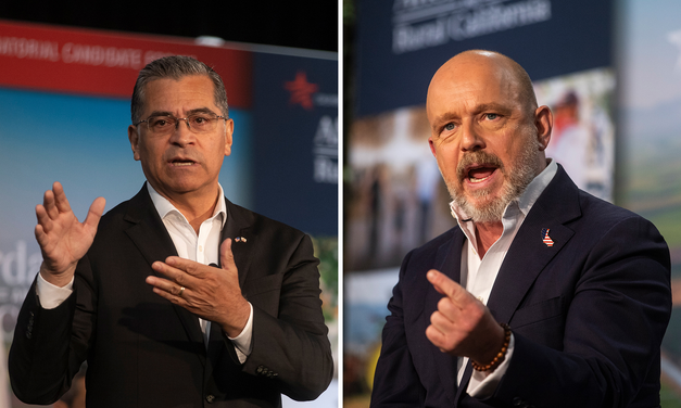 Where do Xavier Becerra and Steve Hilton stand on AI safety?